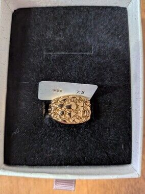 3/$14 Gold-Tone Ring - Size 7.5
